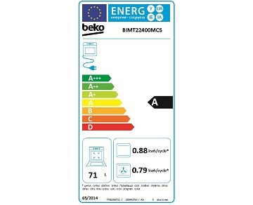 Beko BIMT 22400 MCS spotřeba energie